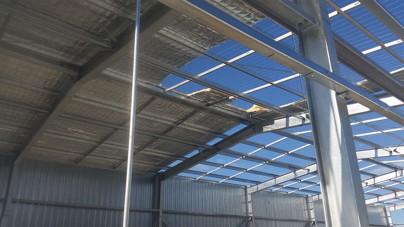 Commercial steel structure