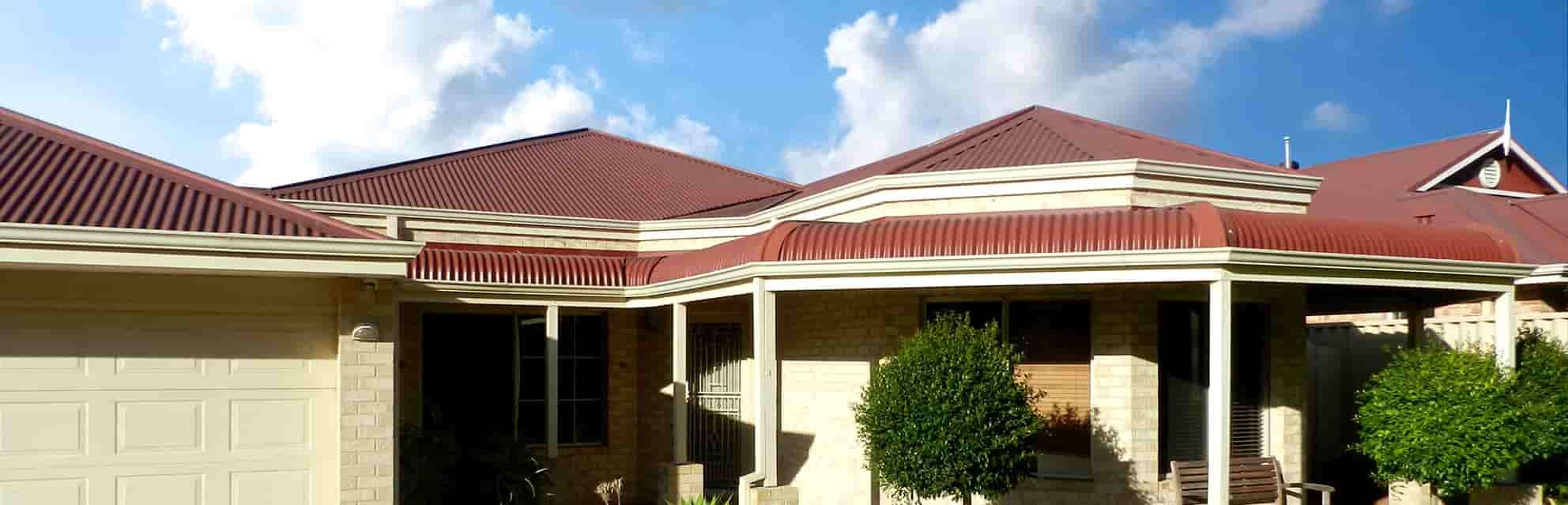 Colorbond roof and verandah