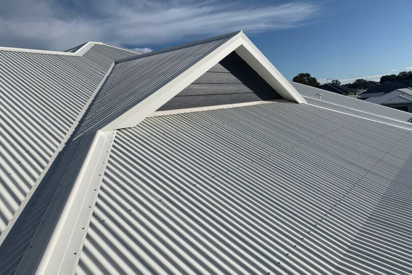 Colorbond roof and gable